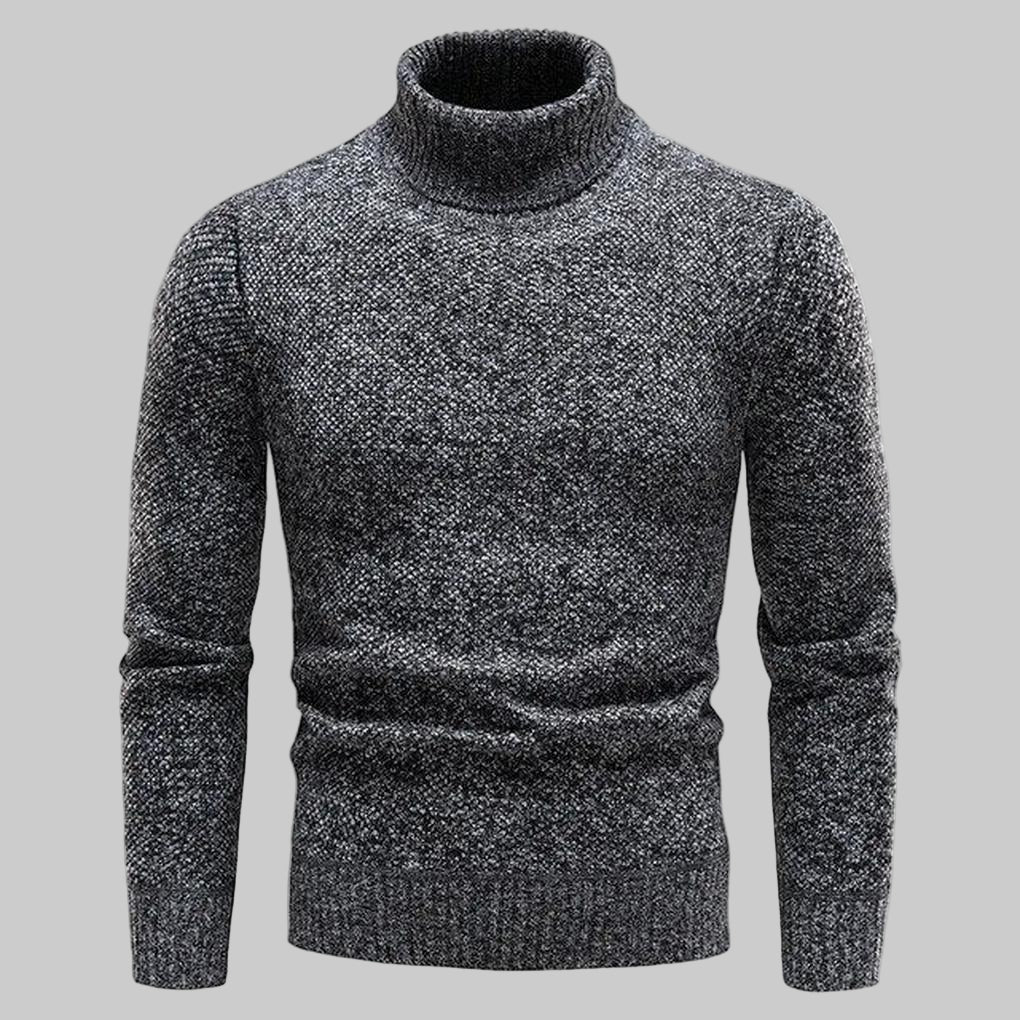 Elegant turtleneck sweater with refined design and classic look