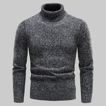 Elegant turtleneck sweater with refined design and classic look