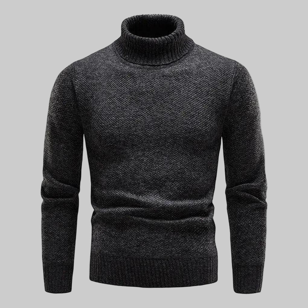 Elegant turtleneck sweater with refined design and classic look