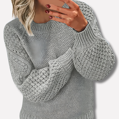 Elegant warm sweater for women