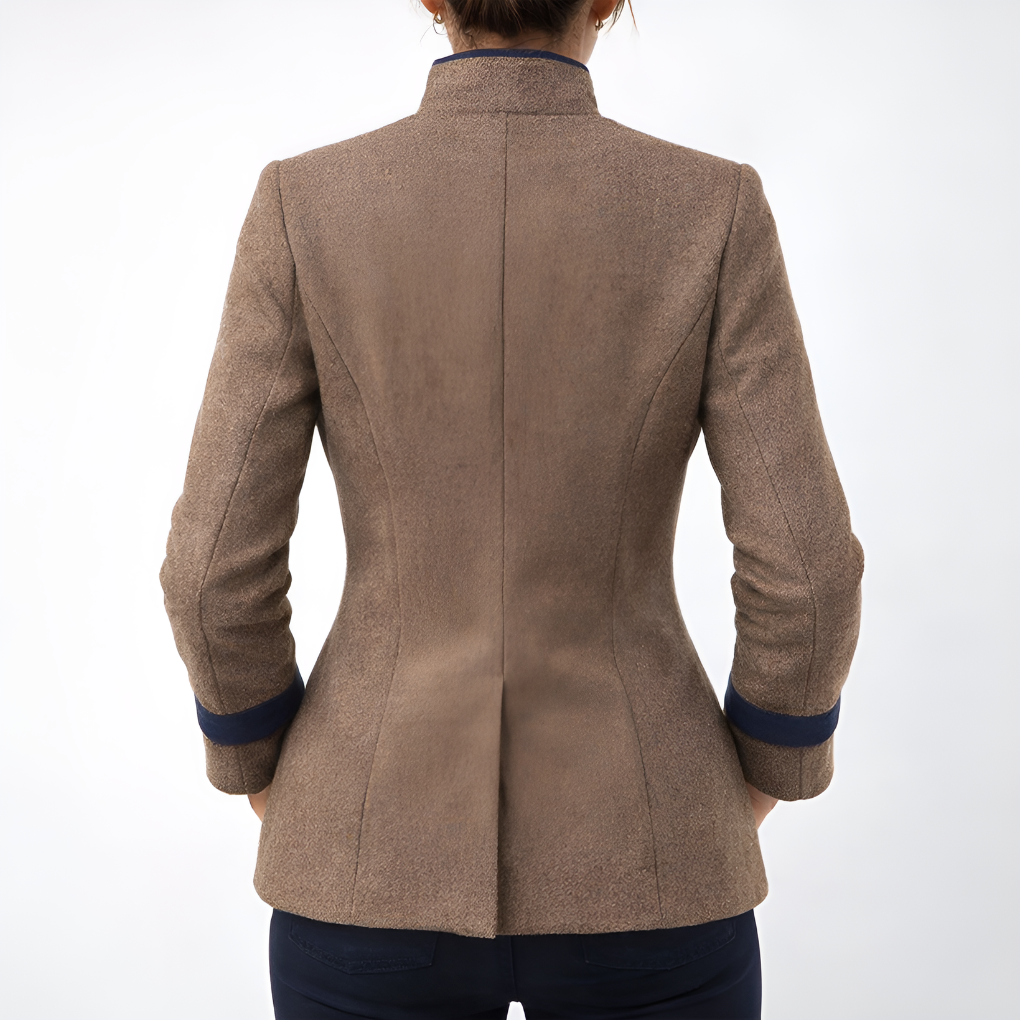 Elegant women's jacket in solid color