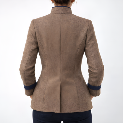 Elegant women's jacket in solid color