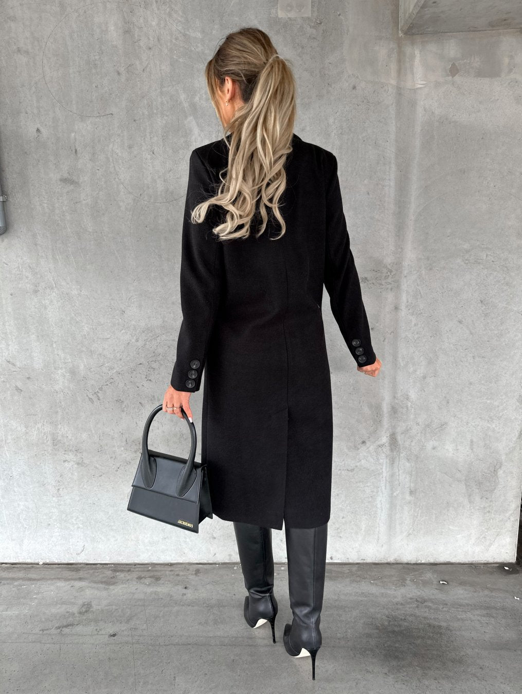 Eleganter und bequemer langer Mantel für Damen – Jesse