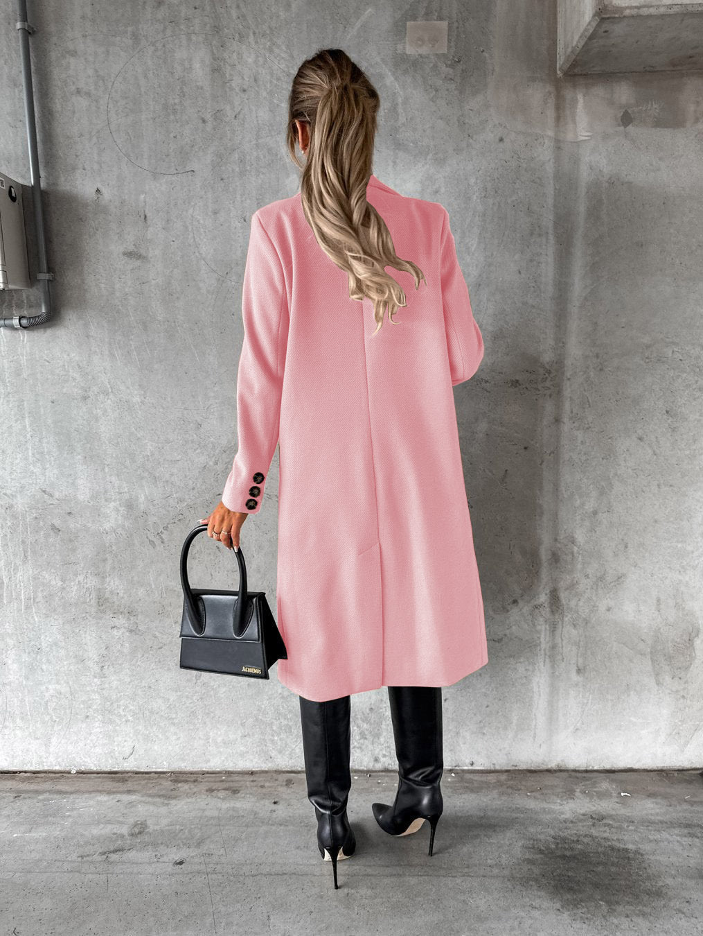 Eleganter und bequemer langer Mantel für Damen – Jesse