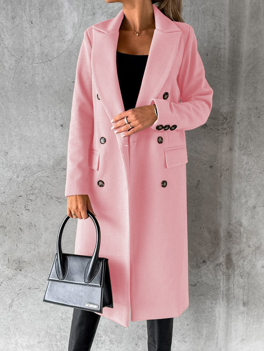 Eleganter und bequemer langer Mantel für Damen – Jesse