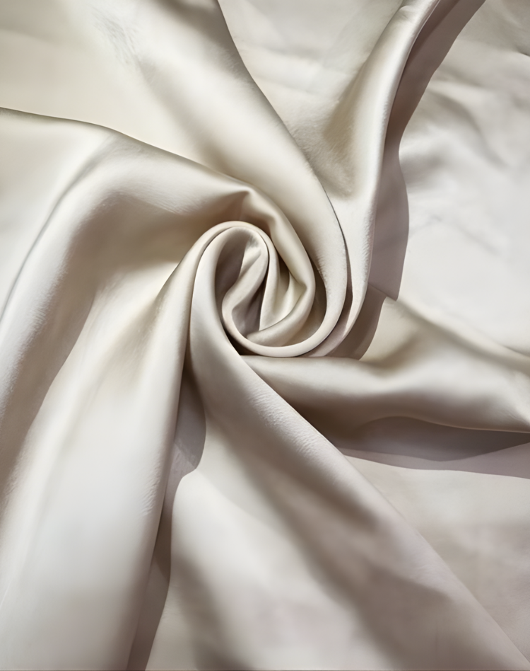 Elegant Ladies Satin Top with Waterfall Neckline and Sleeveless Design
