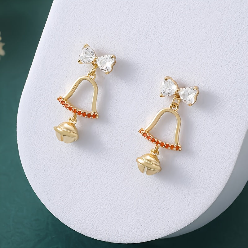 Elin | Cute Christmas Bell Earrings