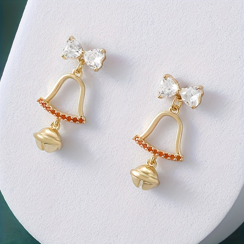Elin | Cute Christmas Bell Earrings