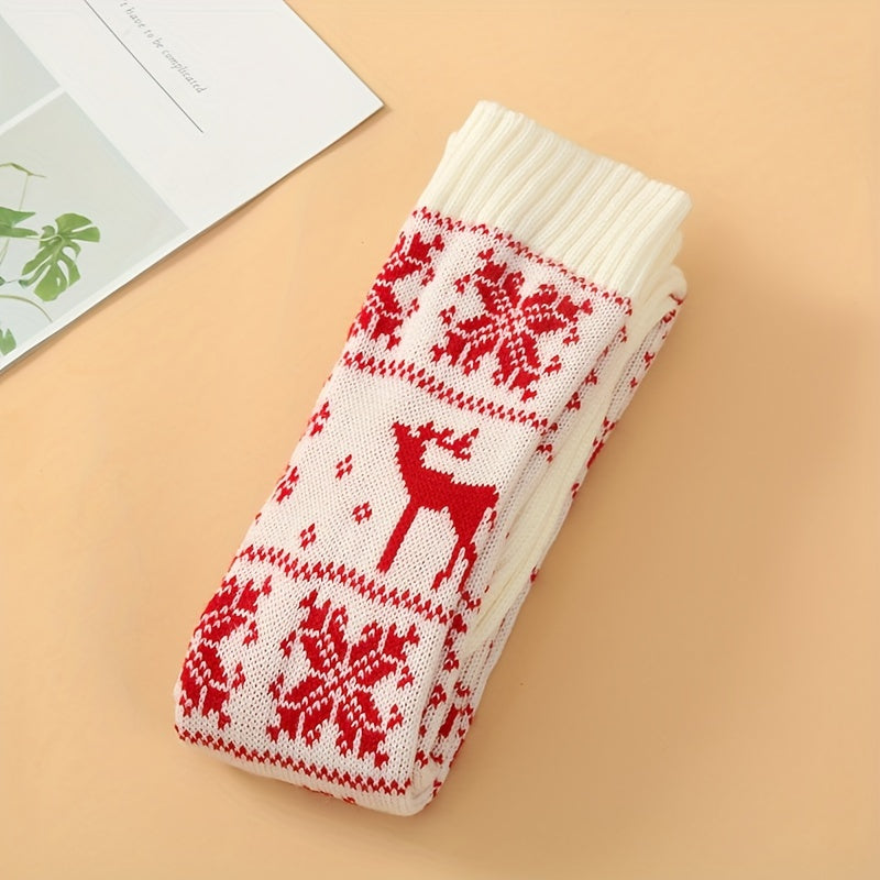 Elin | Elegant Christmas Knee Socks for Women