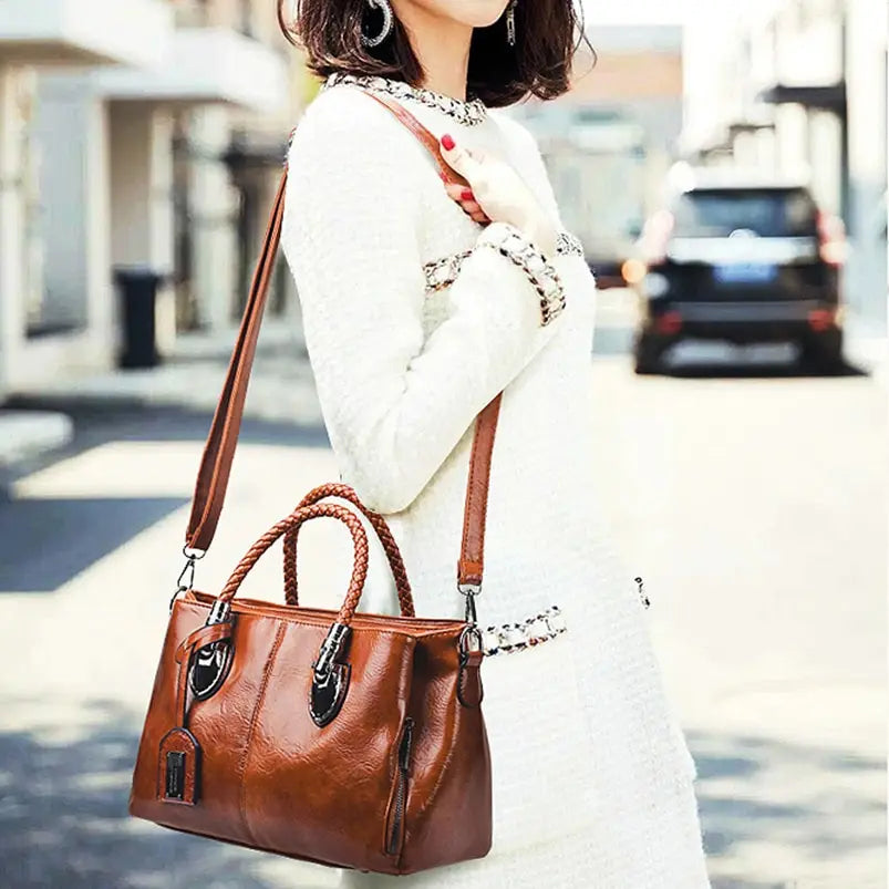 Eline | Large Leather Women's Bag