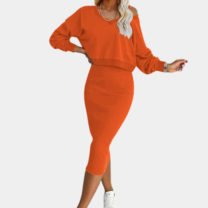 Elisa | Elegant ladies' dress with jumper