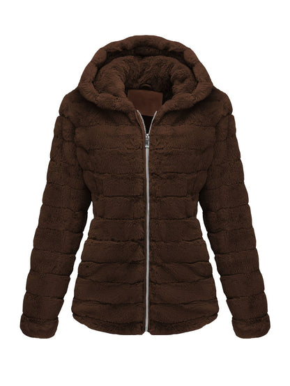 Elise | Stylish Solid Colour Teddy Coat