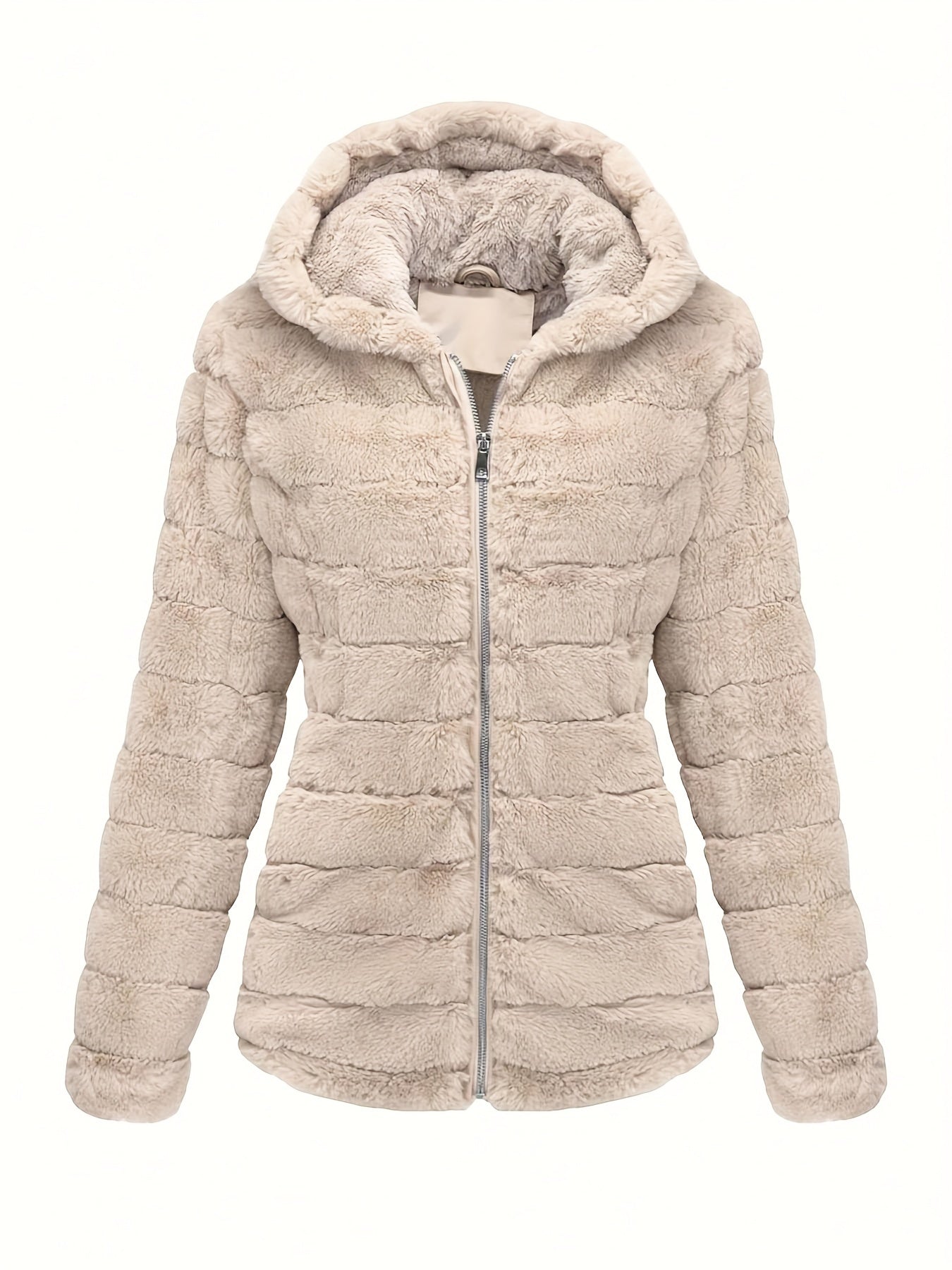 Elise | Stylish Solid Colour Teddy Coat