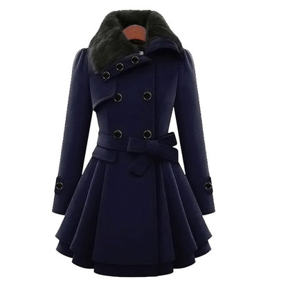 Abrigo de invierno elegante - Moanna