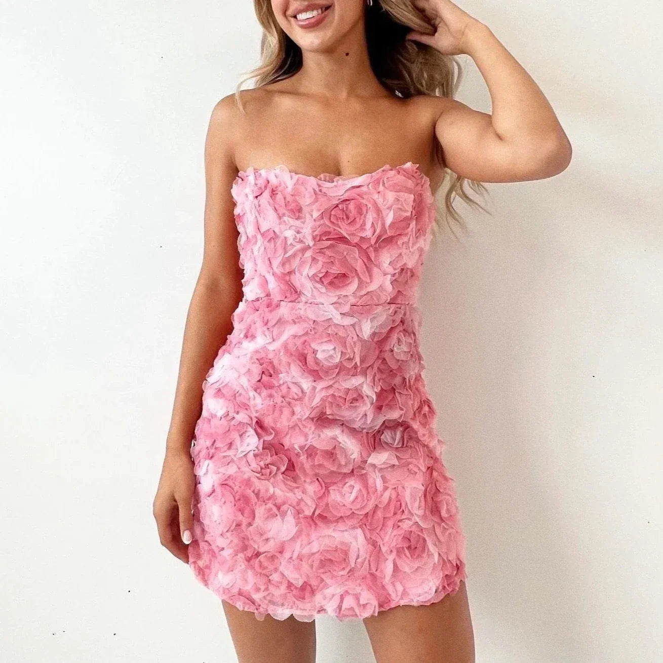 Elizabeth | Elegant Strapless Dress