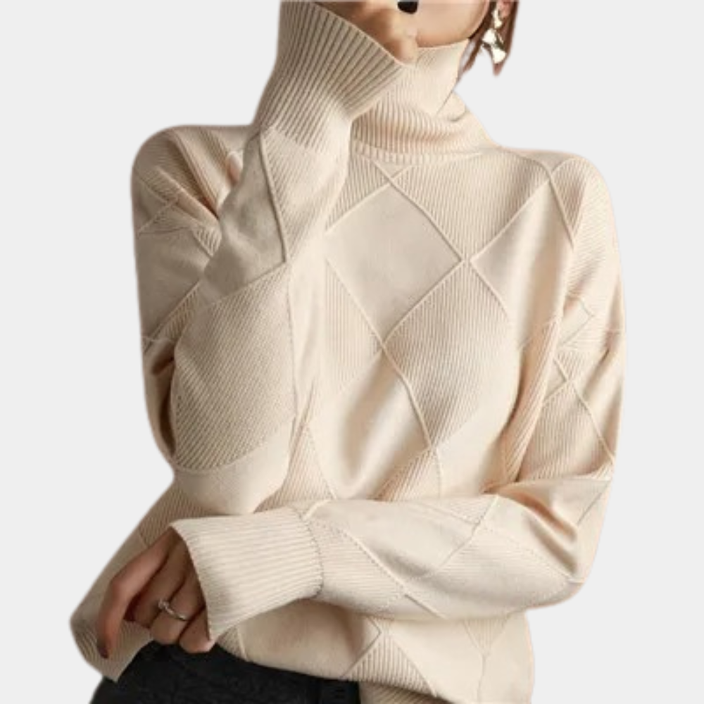 Women's Turtleneck Pullover - Nova