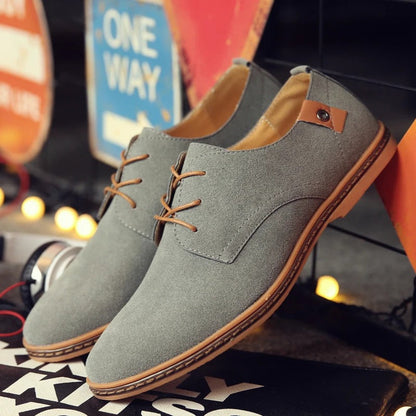 Ellison – Men's Suede Loafers with Classic British Allure