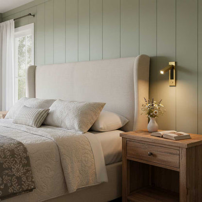 Folding LED Wall Reading Lamp for Bed and Study – Adjustable, Space-Saving, and Focused Light