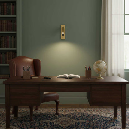 Folding LED Wall Reading Lamp for Bed and Study – Adjustable, Space-Saving, and Focused Light