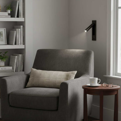 Folding LED Wall Reading Lamp for Bed and Study – Adjustable, Space-Saving, and Focused Light