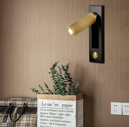 Folding LED Wall Reading Lamp for Bed and Study – Adjustable, Space-Saving, and Focused Light