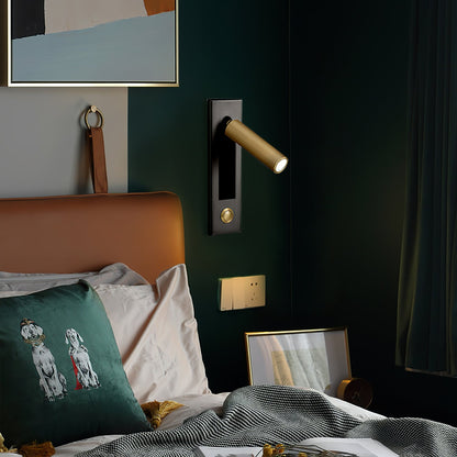 Folding LED Wall Reading Lamp for Bed and Study – Adjustable, Space-Saving, and Focused Light