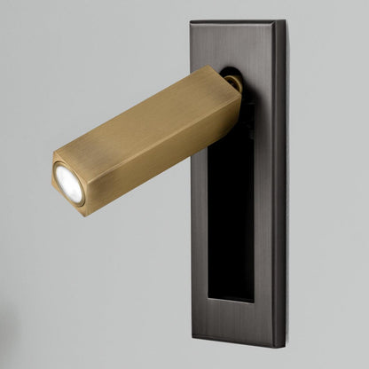 Folding LED Wall Reading Lamp for Bed and Study – Adjustable, Space-Saving, and Focused Light