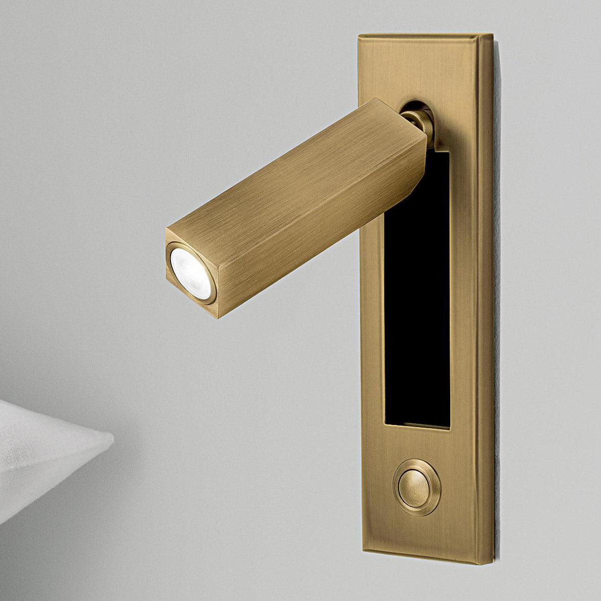 Folding LED Wall Reading Lamp for Bed and Study – Adjustable, Space-Saving, and Focused Light