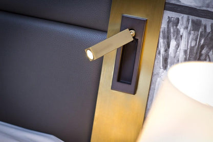 Folding LED Wall Reading Lamp for Bed and Study – Adjustable, Space-Saving, and Focused Light