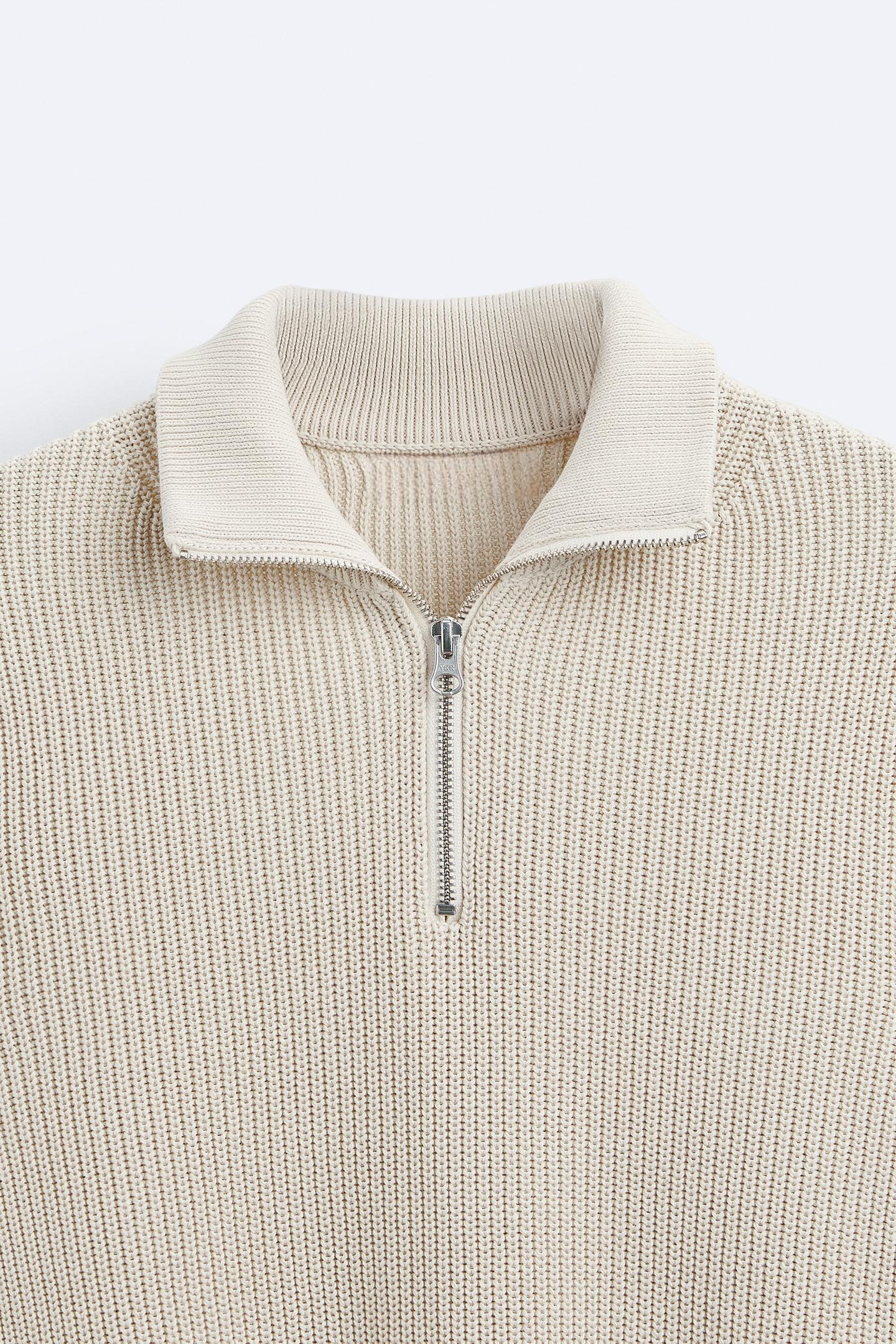 Emiel | Classic Knitted Wool Zip Jumper
