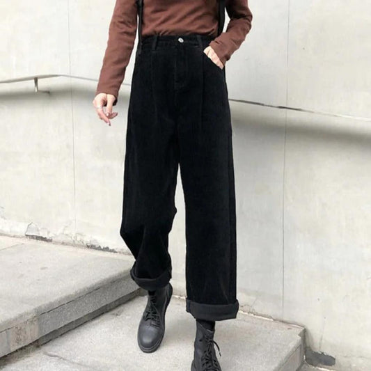 Pantalones de pana para mujer: pantalones elegantes para el día a día