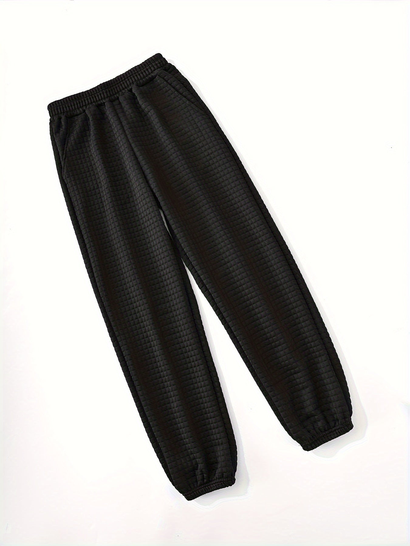Emma | Casual waffle-knit women's training trousers