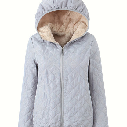 Emma | Padded Jacket with Zip and Hood