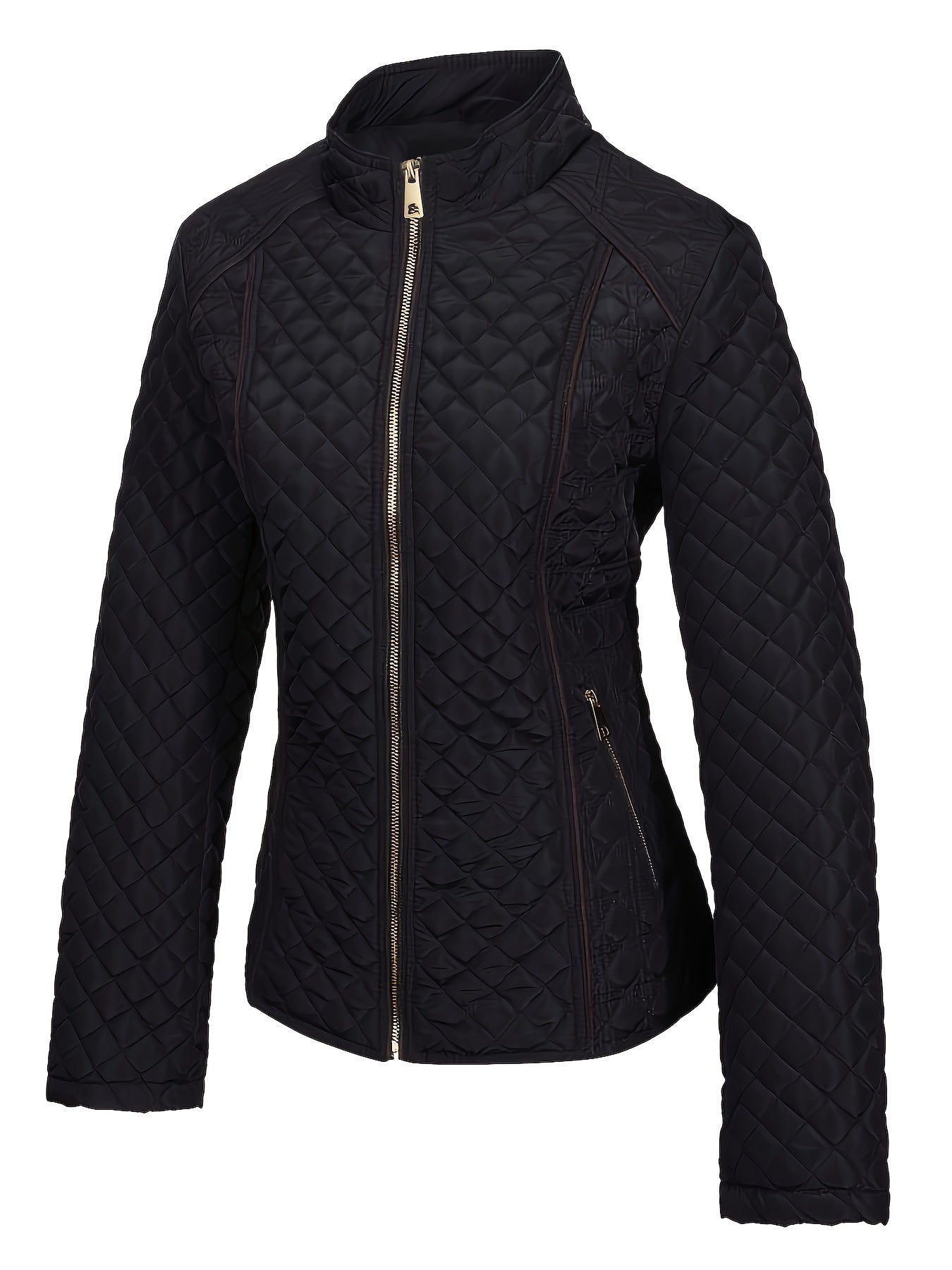 Emma | Recycled Padded Down Jacket with Zip and Pockets