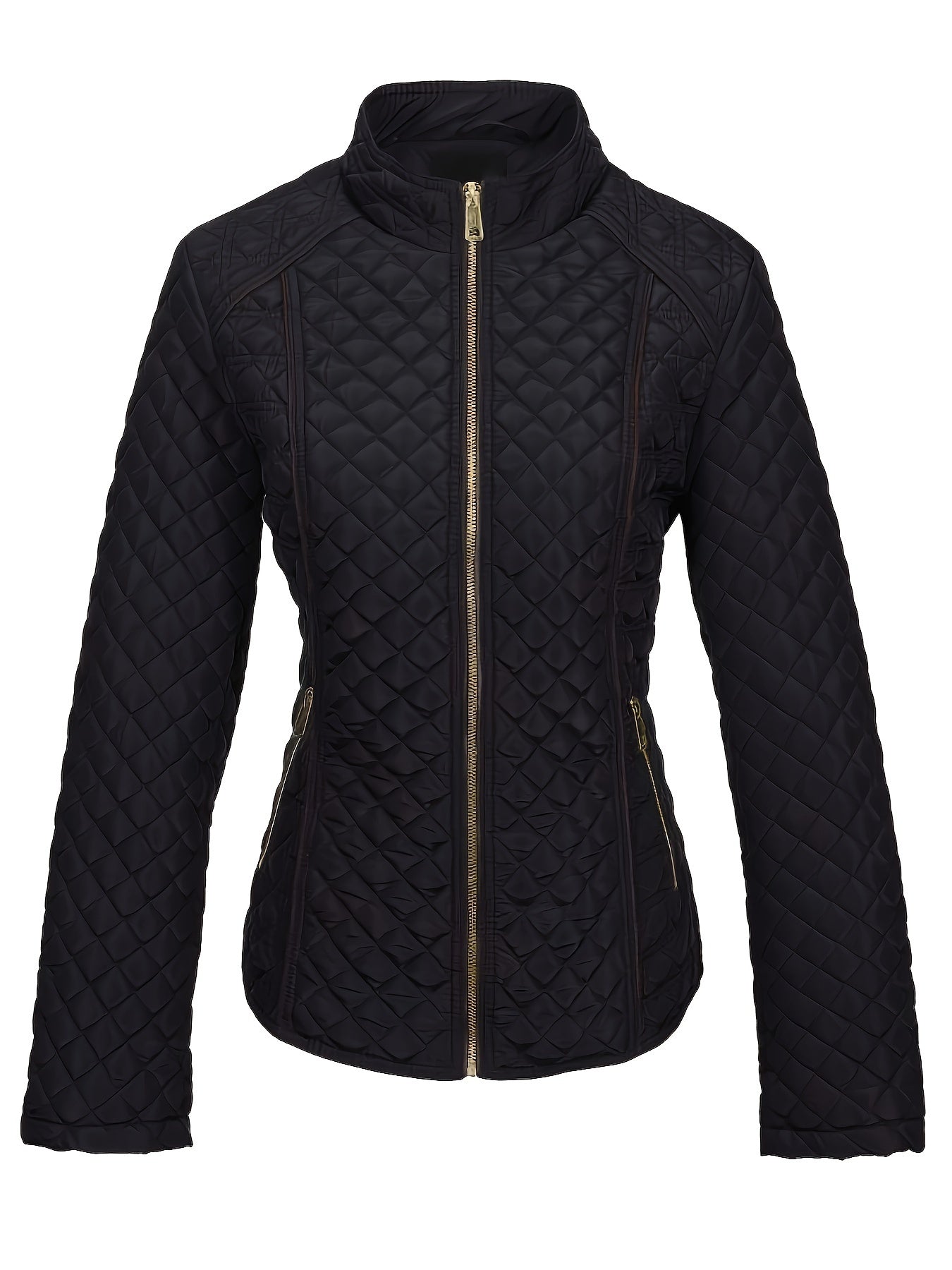 Emma | Recycled Padded Down Jacket with Zip and Pockets