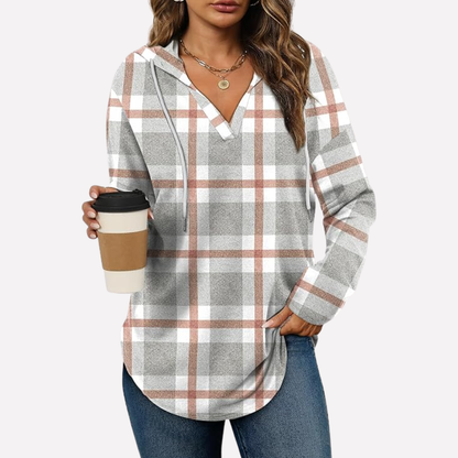 Felpa pullover oversize da donna
