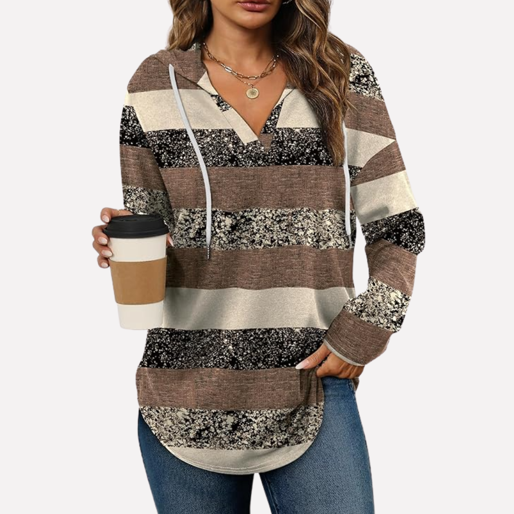 Felpa pullover oversize da donna