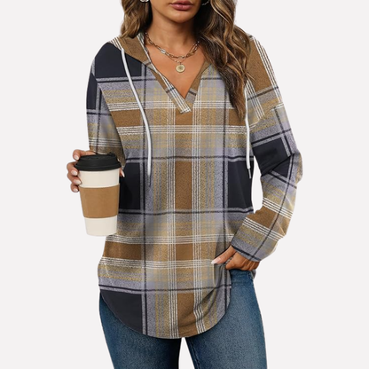 Felpa pullover oversize da donna