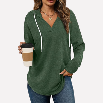 Felpa pullover oversize da donna