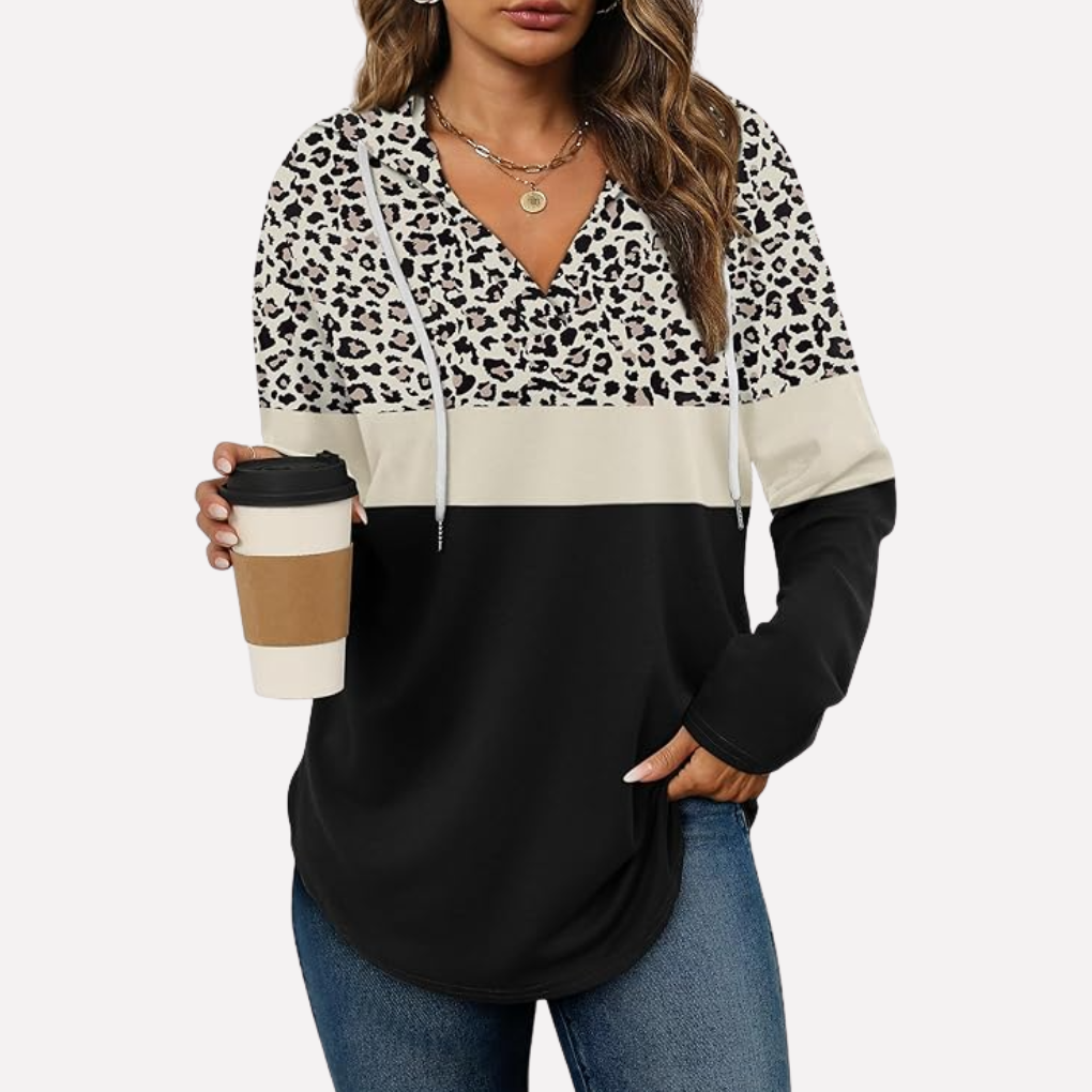 Felpa pullover oversize da donna
