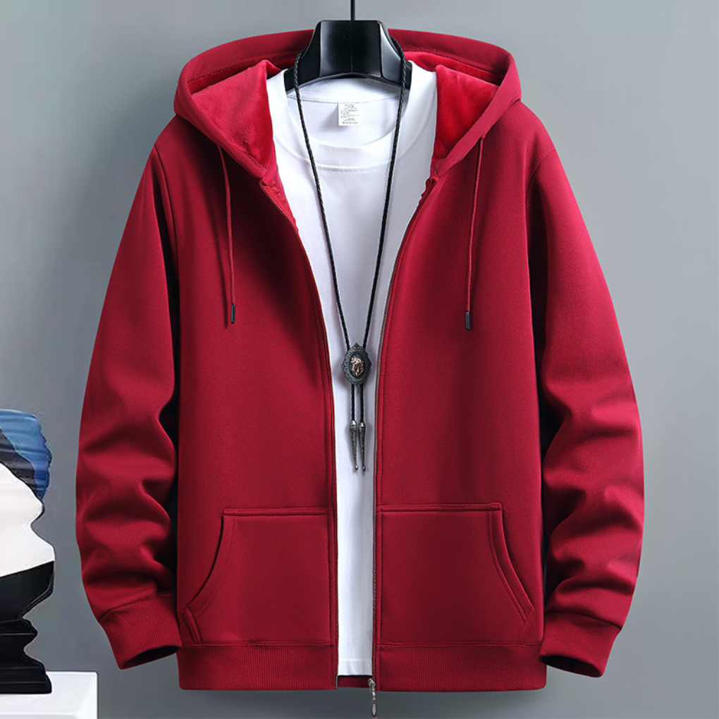 Men's Zip-Up Hoodie