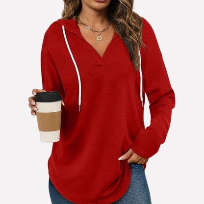 Felpa pullover oversize da donna