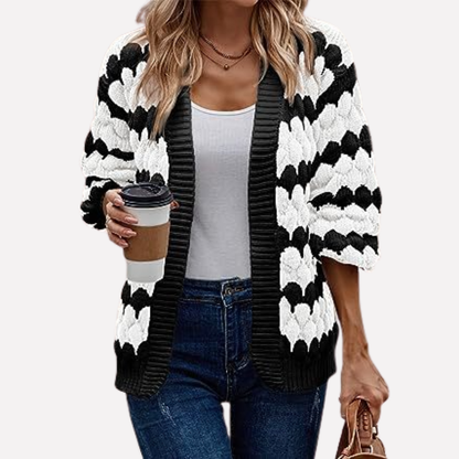 Ladies Open-Front Cardigan – Stylish and Versatile Layering Piece