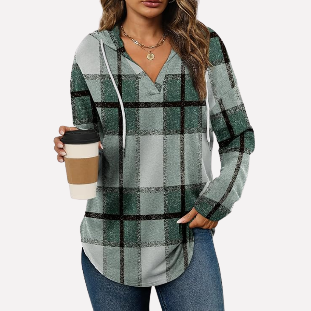 Felpa pullover oversize da donna