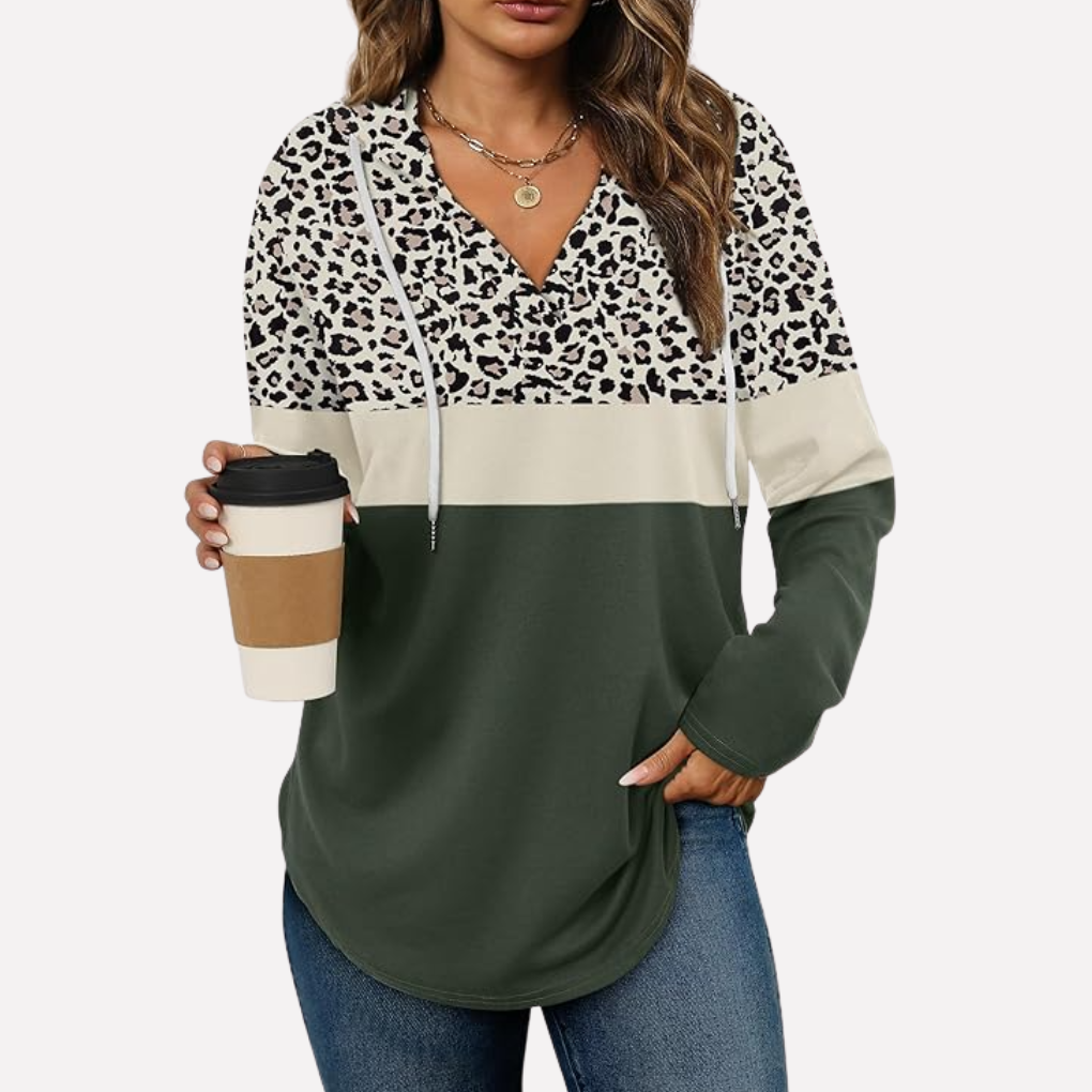 Felpa pullover oversize da donna