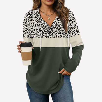 Felpa pullover oversize da donna