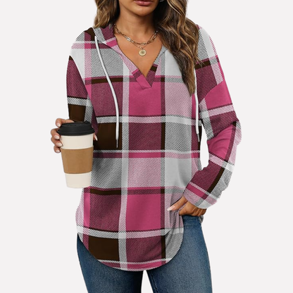 Felpa pullover oversize da donna