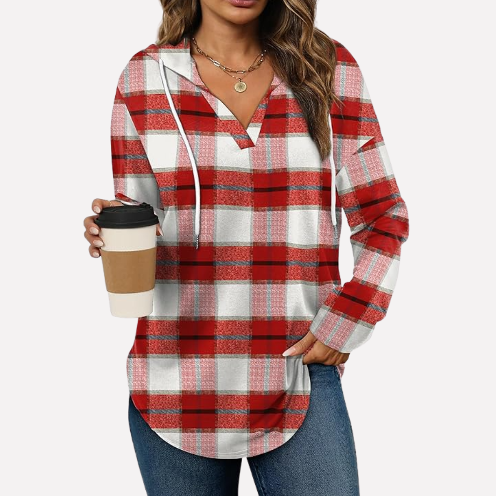 Felpa pullover oversize da donna
