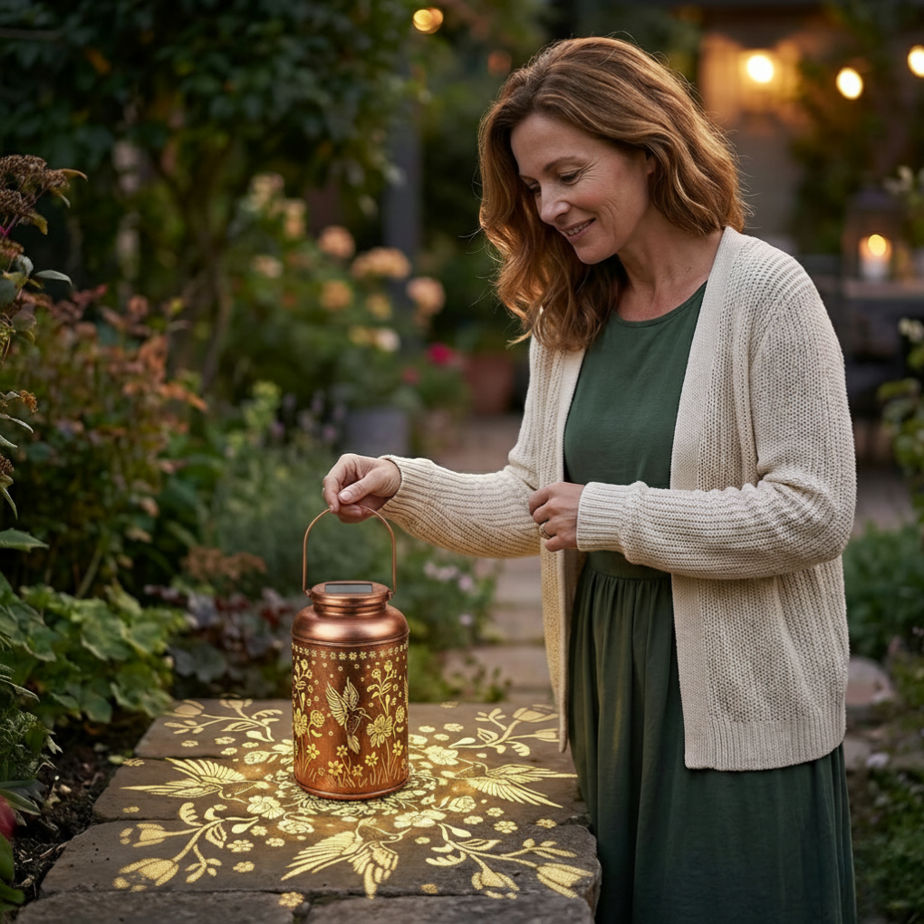 Illuminazione decorativa per giardino e patio