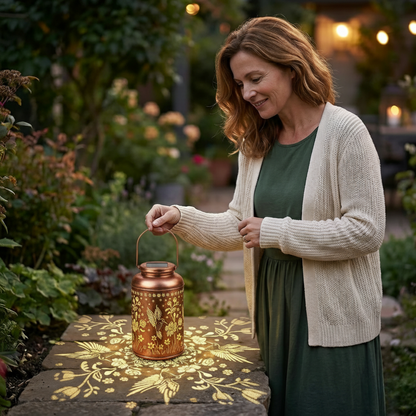 Illuminazione decorativa per giardino e patio